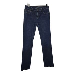 Ralph Lauren LRL Womens Mid Rise Dark Wash Modern Straight Denim Jeans Size 6